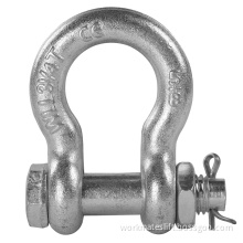 Alloy Steel Construction Industry Machinery Bow Shackle